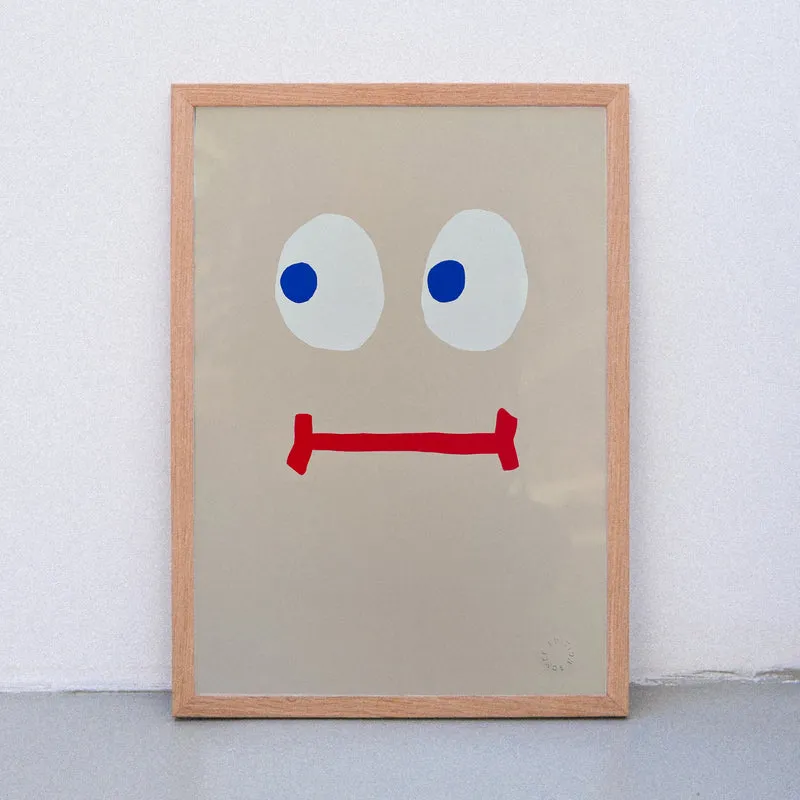 Face (DIN A3) | Edition SCHEE | Siebdruck