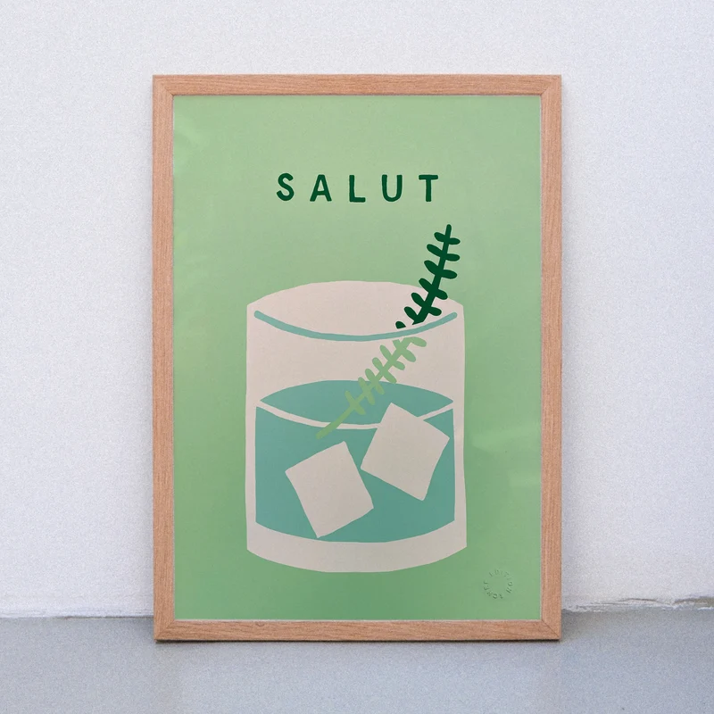 Salut (DIN A3) | Edition SCHEE | Siebdruck