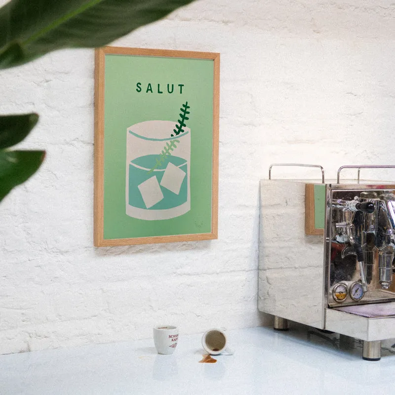Salut (DIN A3) | Edition SCHEE | Siebdruck