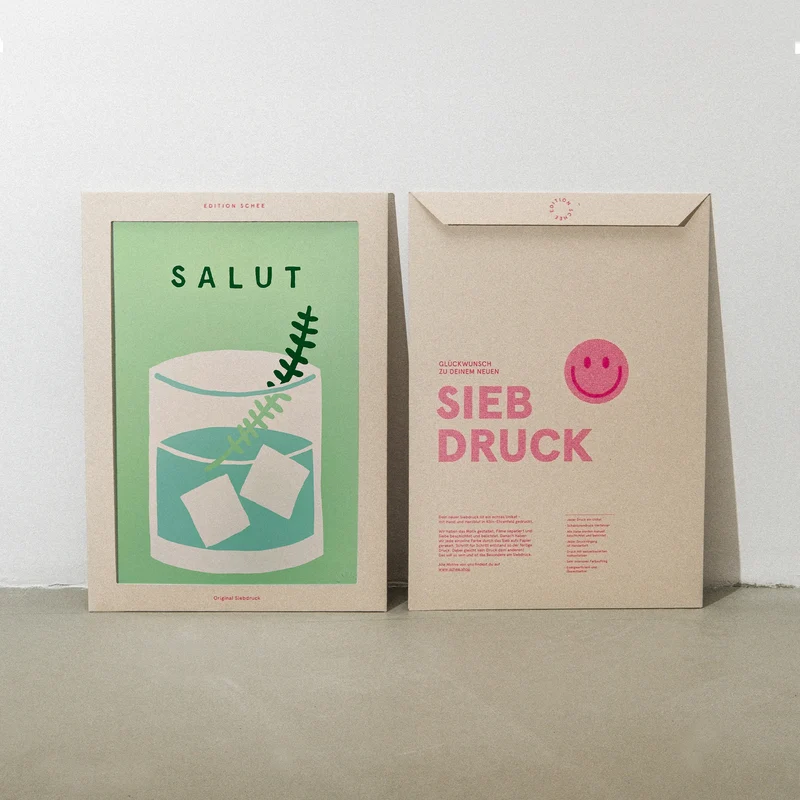 Salut (DIN A3) | Edition SCHEE | Siebdruck