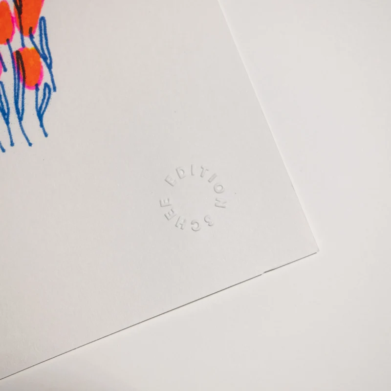Tuintje (DIN A3) | Edition SCHEE | Risographie