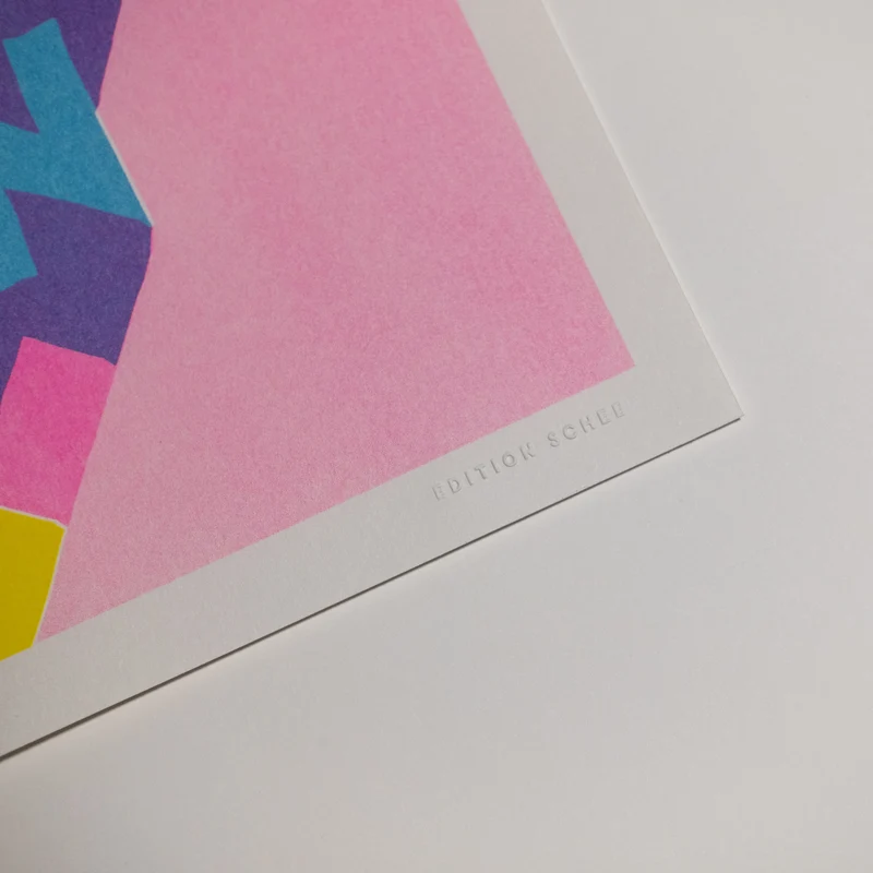 Girls just wanna (DIN A3) | Edition SCHEE | Risographie