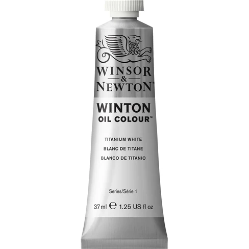 Маслена боя Winsor & Newton Winton 37 ml - Titanium white