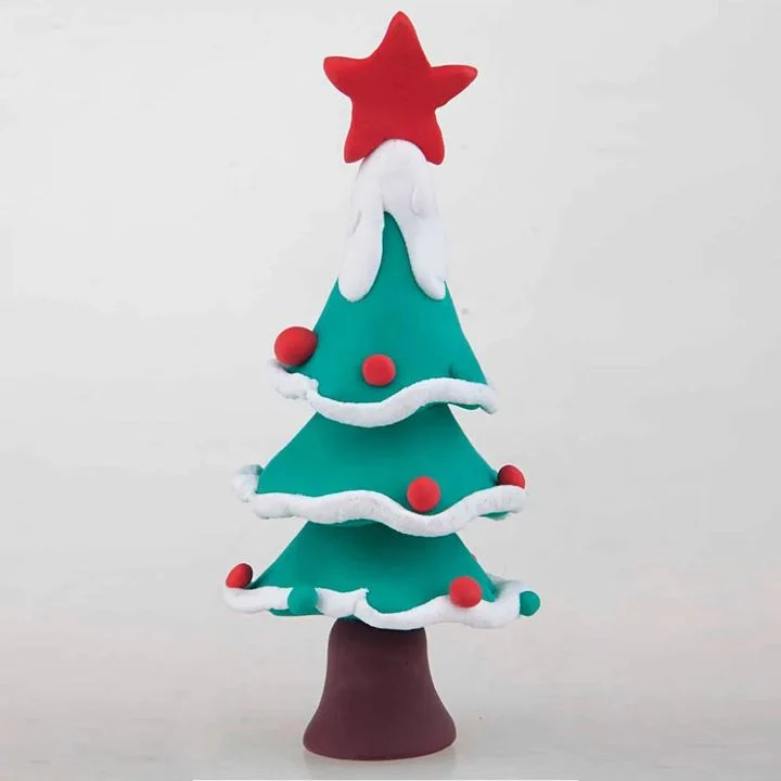 Маса за моделиране Silk Clay Vianoce 6 х 14 гр