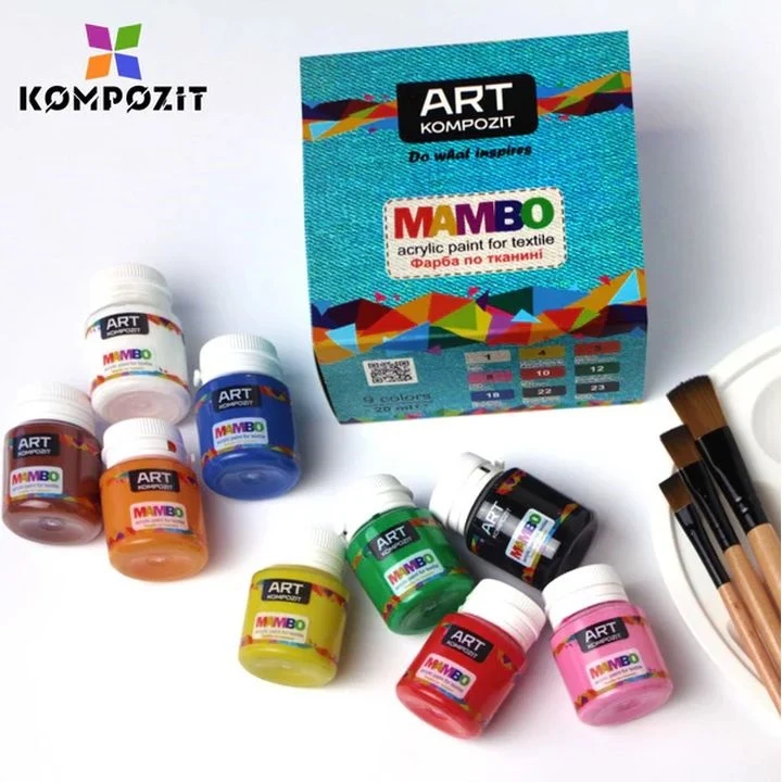 MAMBO Kompozit комплект от цветове за текстил и кожа