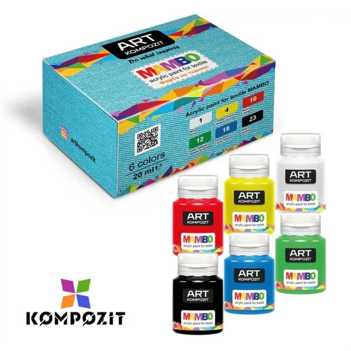 MAMBO Kompozit комплект от цветове за текстил и кожа