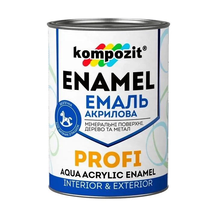 Акрилен емайл KOMPOZIT PROFI Silky Matt 2,7 л