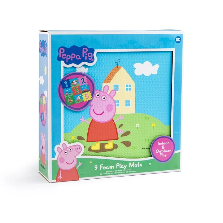 Постелка за игра от пяна PEPPA PIG