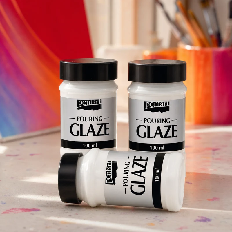 Tekoča glazura Pentart sijajna – 100 ml – paket 3 kosov (−20 %)