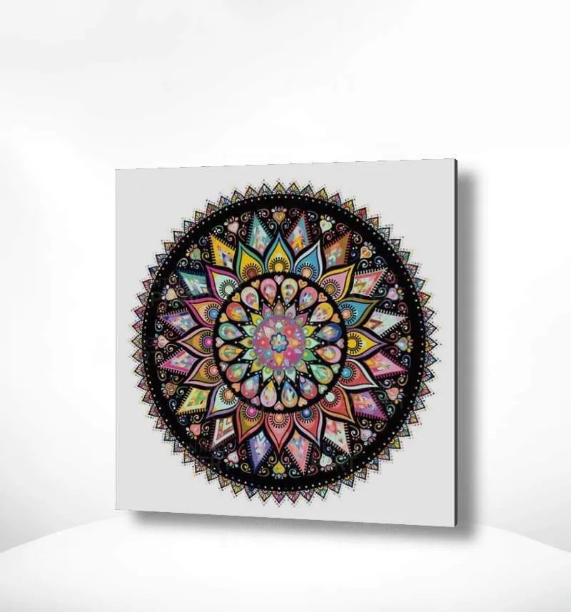 Malen nach Zahlen Bunter Mandala