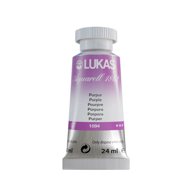 LUKAS Aquarell 1862 (24ml Tube) - Purpur 1094