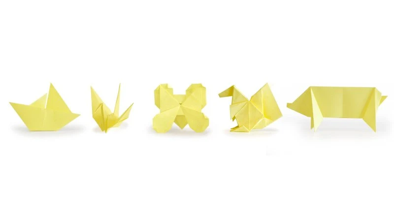 Origami Haftnotizen