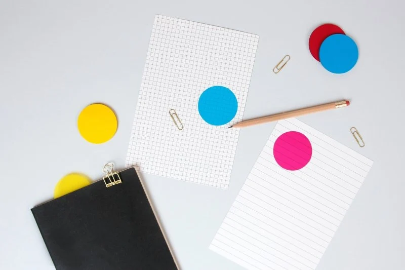 CMYK transparente Haftnotizen 🎨
