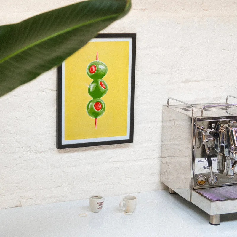 Aceitunas (DIN A3) | Edition SCHEE | Risographie