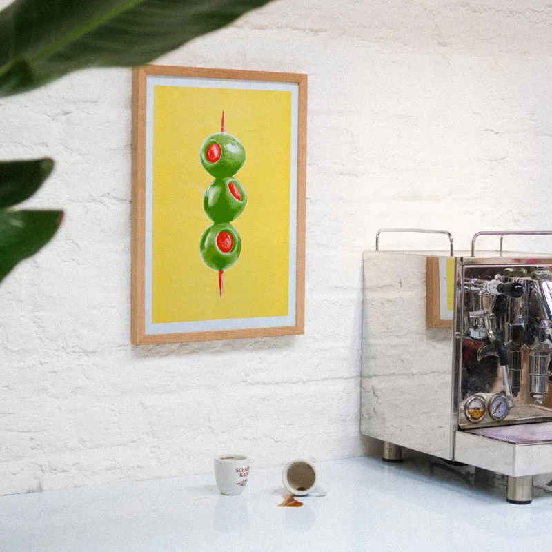 Aceitunas (DIN A3) | Edition SCHEE | Risographie