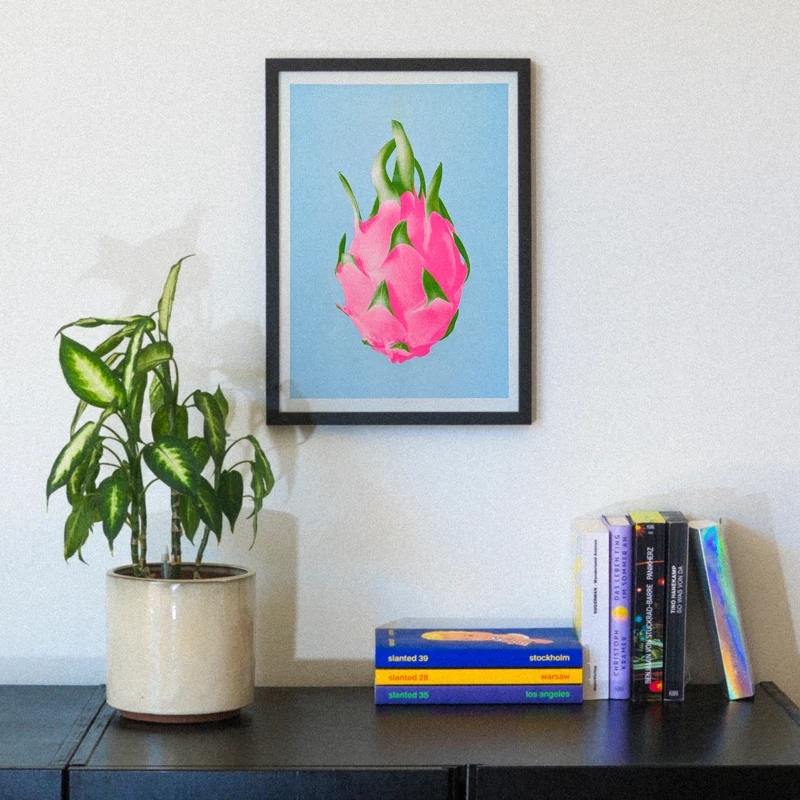 Dragonfruit (DIN A3) | Edition SCHEE | Risographie