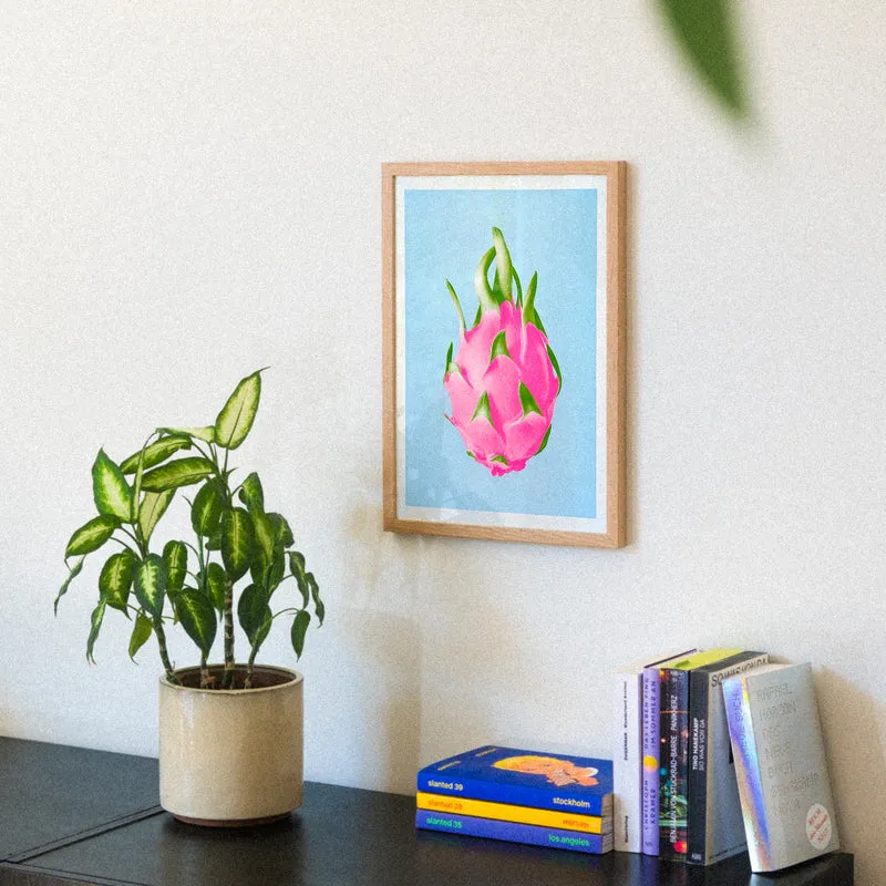Dragonfruit (DIN A3) | Edition SCHEE | Risographie