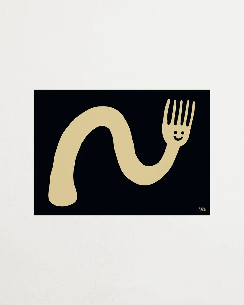 Flexible Fork Black