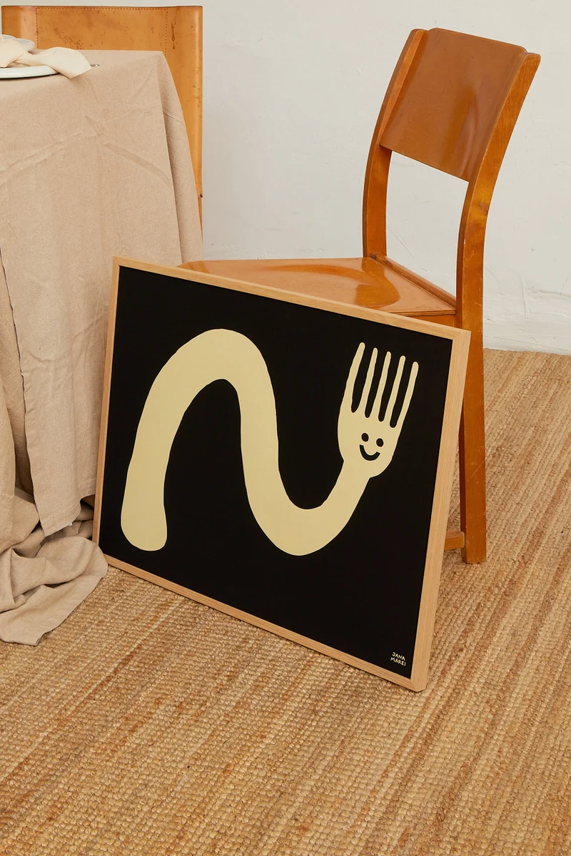 Flexible Fork Black