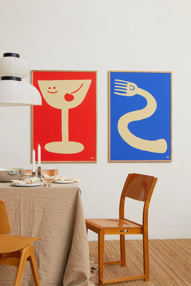 Flexible Fork Blue