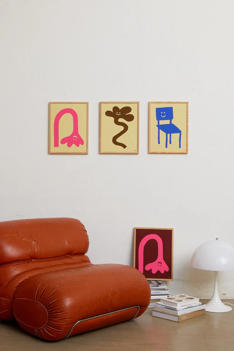 Cheerful Chair Blue