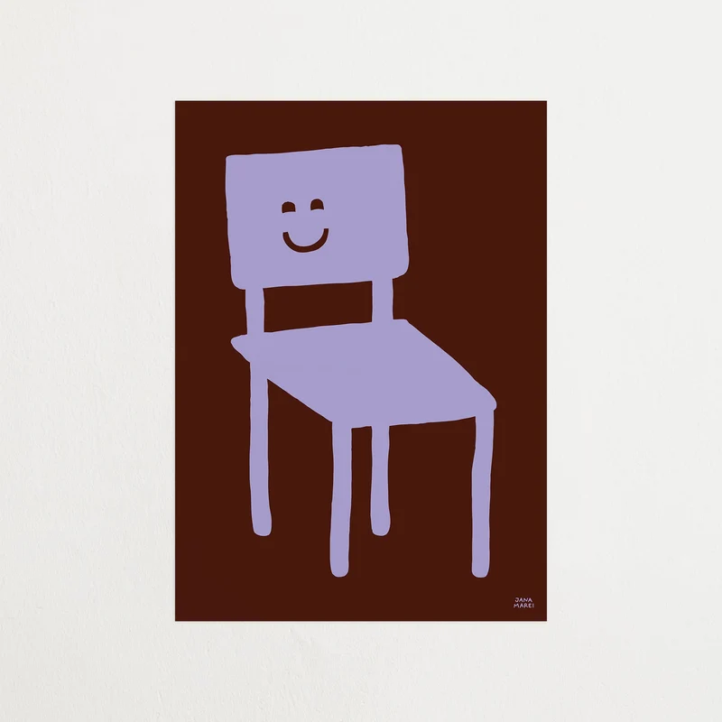 Cheerful Chair Purple
