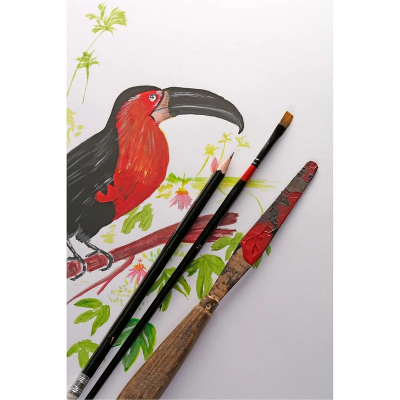 Blocco mix media Clairefontaine Paint'On 250 g/m² A6 - 15 fogli