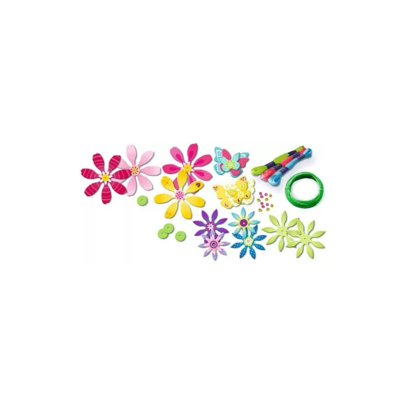 Ravensburger | BeCreative Knüpfarmbänder und Blumen Bastelset ab 8 Jahren