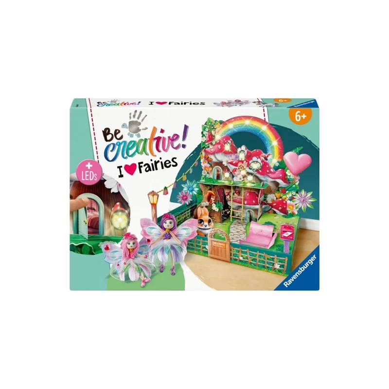 Ravensburger | BeCreative I Love Fairies - Bastelset ab 6 Jahren
