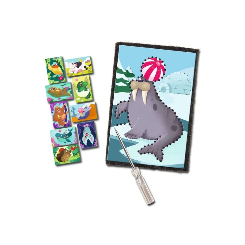Ravensburger | BeCreative Prickeln - Bastelset ab 4 Jahren mit Filzunterlage und Prickelnadel