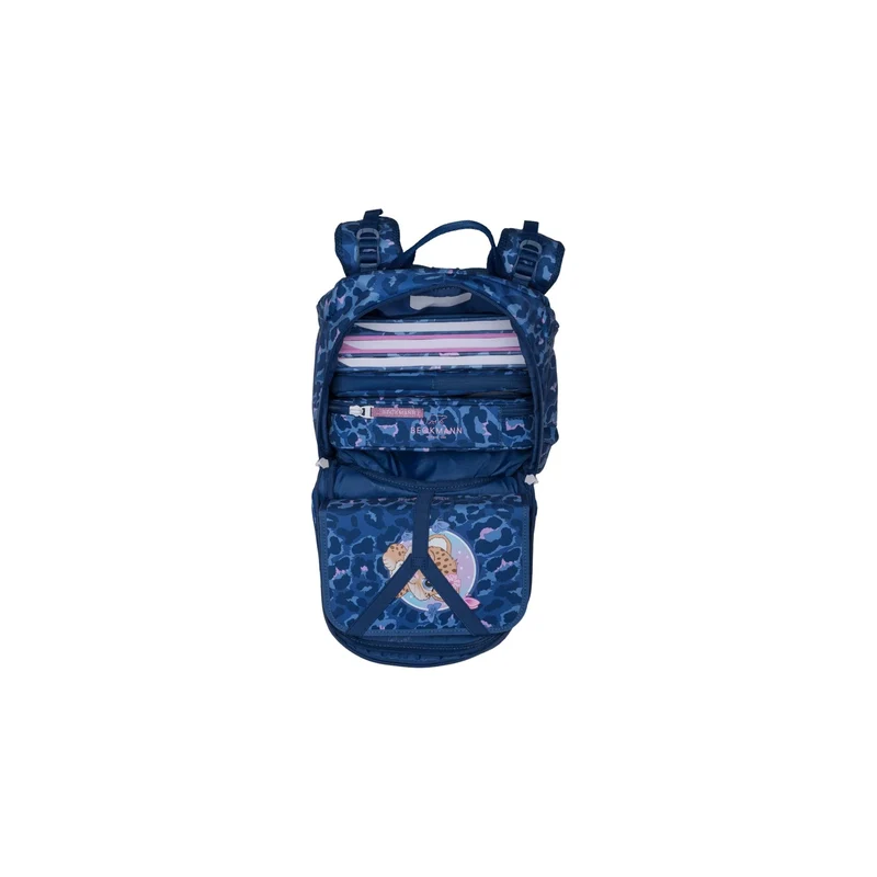 Beckmann | Schulrucksack-Set Active Air FLX 6-teilig -Cheetah