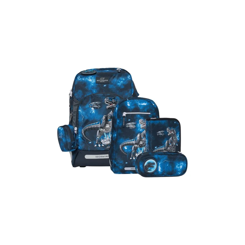 Beckmann | Schulrucksack-Set Active Air FLX 6-teilig - Tech Rex