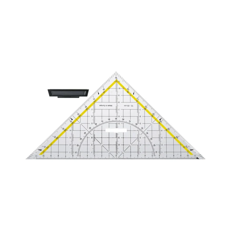 Geodreieck Kunststoff 22cm (abnehmbarer Griff)