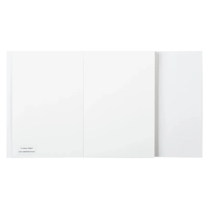 Akvarelni blok CLAIREFONTAINE Aqua Essentials 200 do 300 g/m² 10 – 24 cm - 12 listov