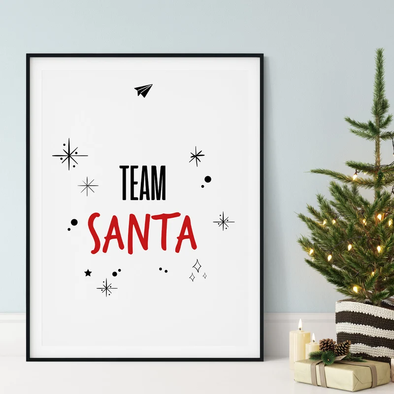 Team Santa - Poster
