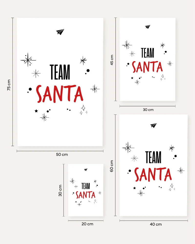 Team Santa - Poster