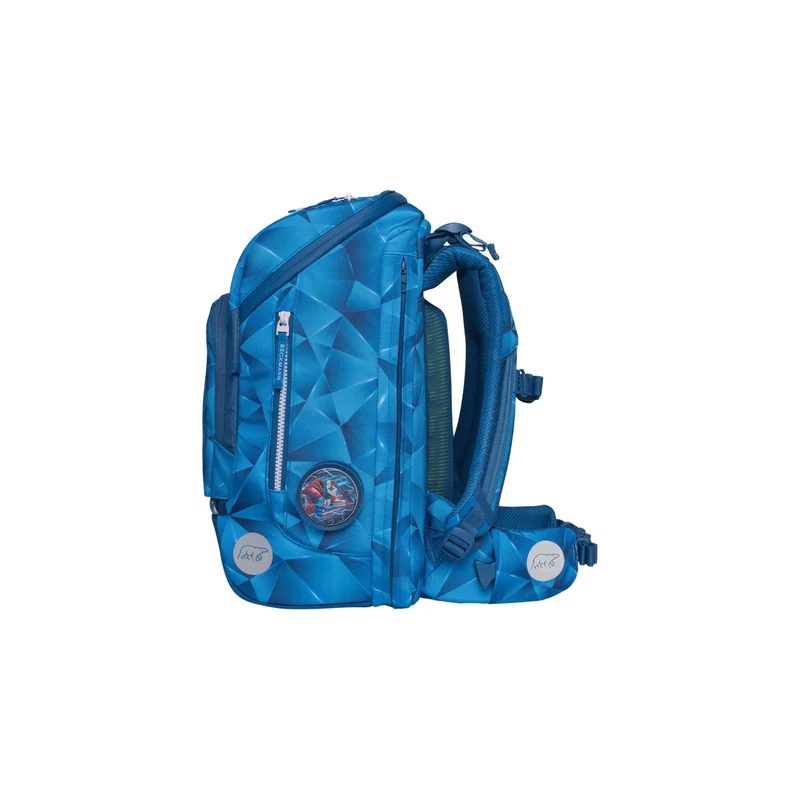 Beckmann | Schulrucksack-Set Active Air FLX 6-teilig - Blue Lightning
