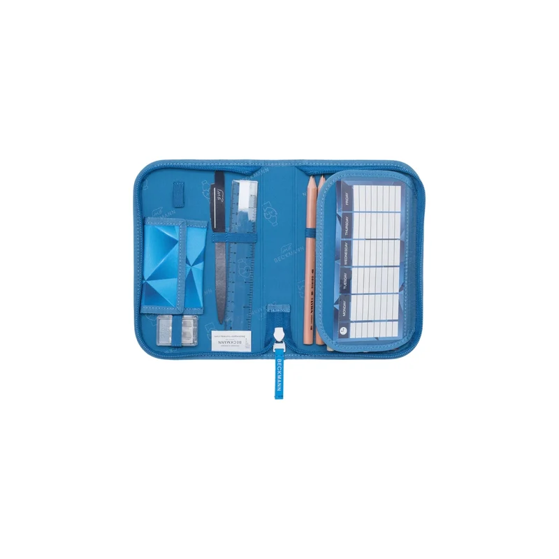 Beckmann | Schulrucksack-Set Active Air FLX 6-teilig - Blue Lightning