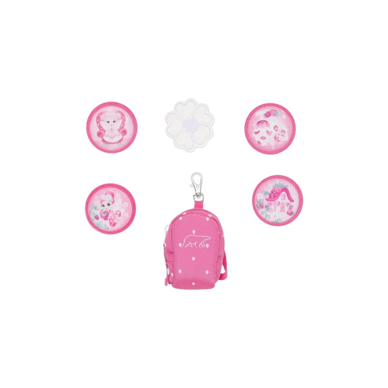 Beckmann | Schulrucksack-Set Active Air FLX 6-teilig - Strawberry