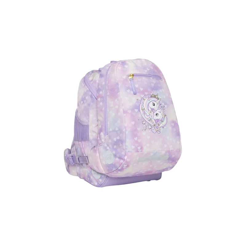 Beckmann | Schulrucksack-Set Active Air FLX 6-teilig - Unicorn Princess Purple