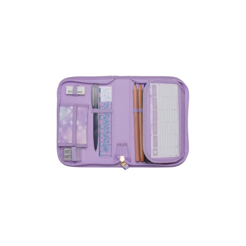 Beckmann | Schulrucksack-Set Active Air FLX 6-teilig - Unicorn Princess Purple