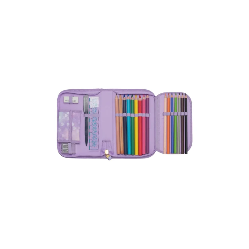 Beckmann | Schulrucksack-Set Active Air FLX 6-teilig - Unicorn Princess Purple
