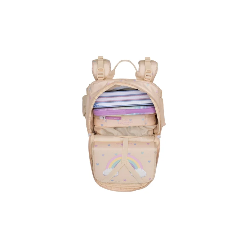Beckmann | Schulrucksack-Set Active Air FLX 6-teilig - Yellow Heart