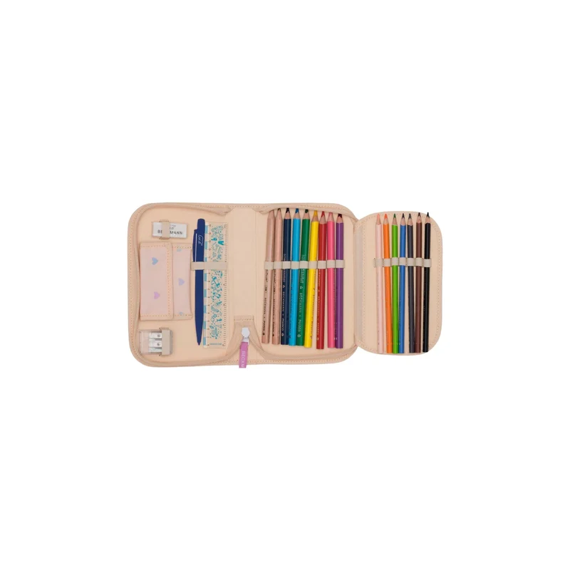 Beckmann | Schulrucksack-Set Active Air FLX 6-teilig - Yellow Heart