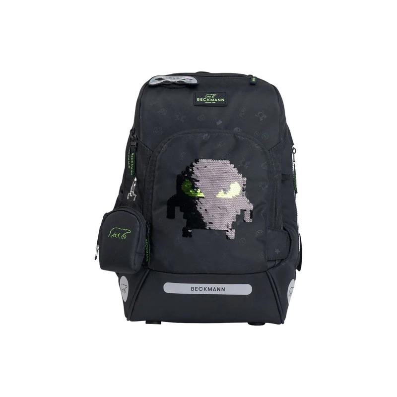 Beckmann | Schulrucksack-Set Active Air FLX 6-teilig - Pixel