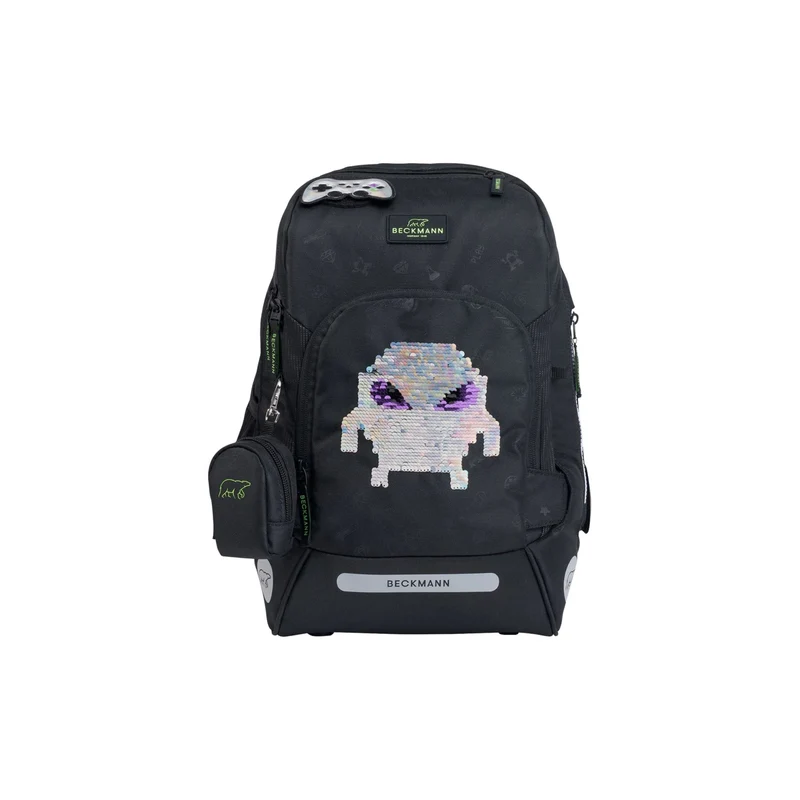 Beckmann | Schulrucksack-Set Active Air FLX 6-teilig - Pixel
