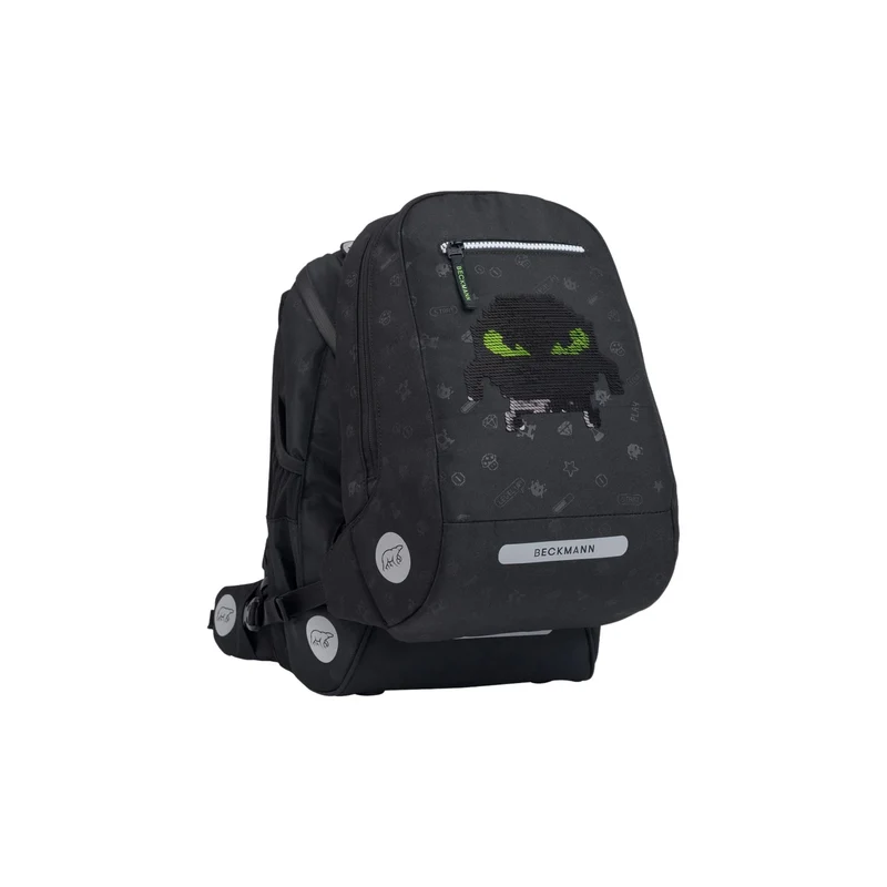 Beckmann | Schulrucksack-Set Active Air FLX 6-teilig - Pixel