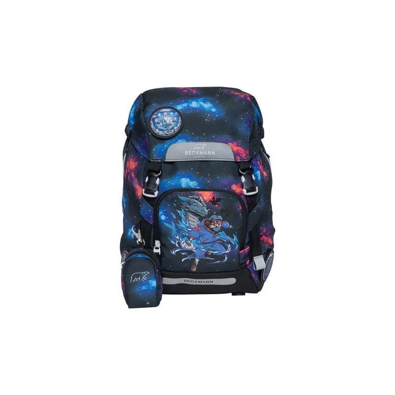 Beckmann | Schulrucksack-Set Classic 6-teilig - Ninja Elements