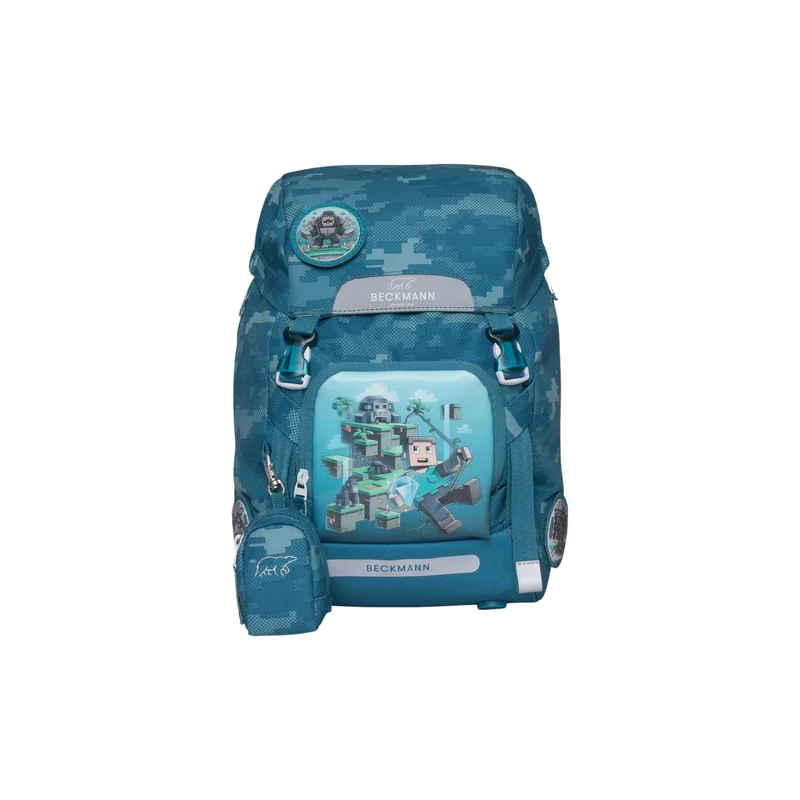 Beckmann | Schulrucksack-Set Classic 6-teilig - Jungle Game