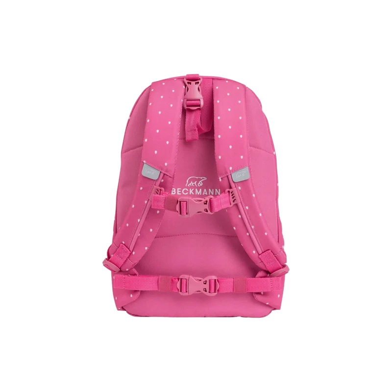 Beckmann | Schulrucksack-Set Classic 6-teilig - Strawberry